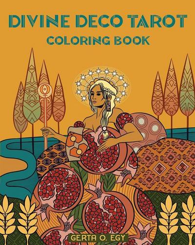 Divine Deco Tarot Coloring Book