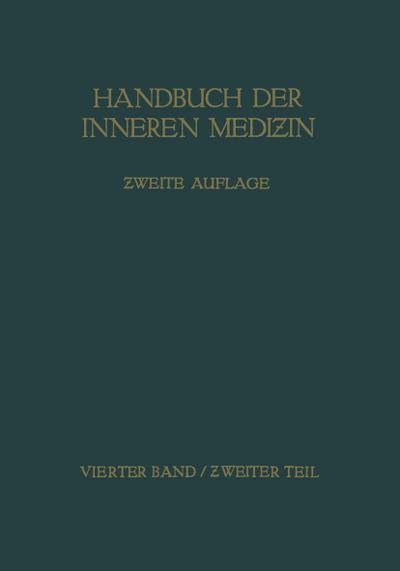 Blut, Bewegungsapparat, Konstitution, Stoffwechsel, Blutdrüsen, Erkrankungen aus physikalischen Ursachen, Vergiftungen