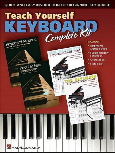 Teach Yourself Keyboard Complete Kit: Quick and Easy Instruction for Beginning Keyboard! [With Supplementary Songbook, Chord Book, Etc.]