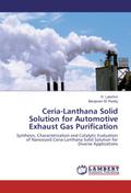 Ceria-Lanthana Solid Solution for Automotive Exhau