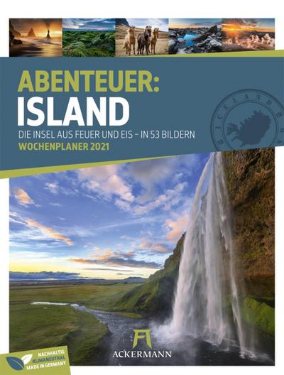 Island - Wochenplaner 2021