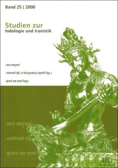 Studien zur Indologie und Iranistik 25/2008