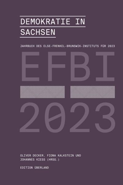 Demokratie in Sachsen / Jahrb. 2023