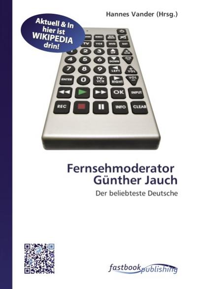 Fernsehmoderator Günther Jauch - Hannes Vander