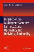 Interactions in Multiagent Systems: Fairness, Soci
