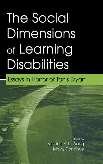 The Social Dimensions of Learning Disabilities