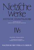 Menschliches, Allzumenschliches, Band 2: Nachgelassene Fragmente, Frühling 1878 bis November 1879
