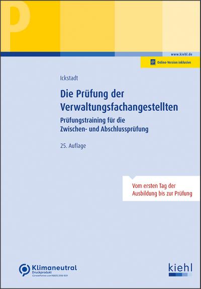 Die Prüfung der Verwaltungsfachangestellten