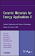 Ceramic Materials for Energy Applications II, Volume 33, Issue 9