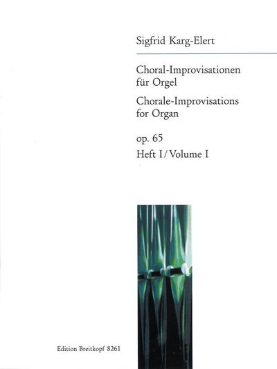 36 Choralimprovisationen op.65 Band 1für Orgel