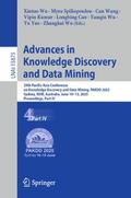 Advances in Knowledge Discovery and Data Mining