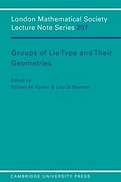 Groups of Lie Type and their Geometries
