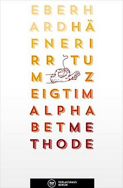 Irrtum zeigt im Alphabet Methode