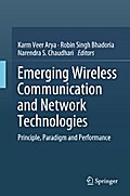 Emerging Wireless Communication and Network Technologies