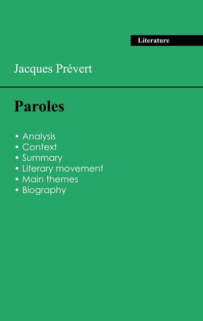 Succeed all your 2026 exams: Analysis of the collection of Jacques Prévert’s Paroles