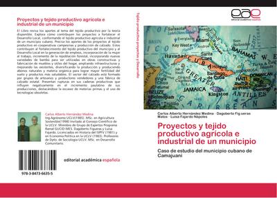 Proyectos y tejido productivo agrícola e industrial de un municipio