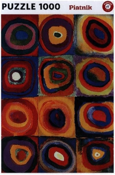 Kandinsky - Konzentrische Kreise - 1000 Teile Puzzle