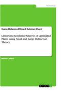 Linear and Nonlinear Analysis of Laminated Plates 