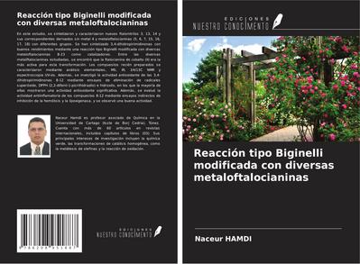 Reacción tipo Biginelli modificada con diversas metaloftalocianinas