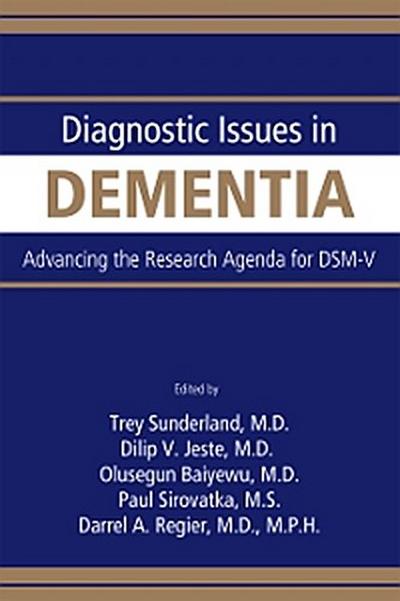 Diagnostic Issues in Dementia