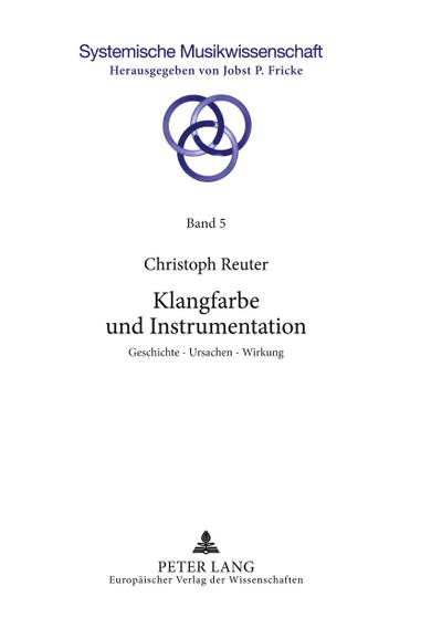 Klangfarbe und Instrumentation