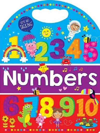 Let’s Get Talking Handled Board Book - Numbers