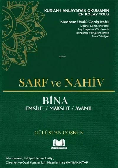 Sarf ve Nahiv - Bina Ciltli
