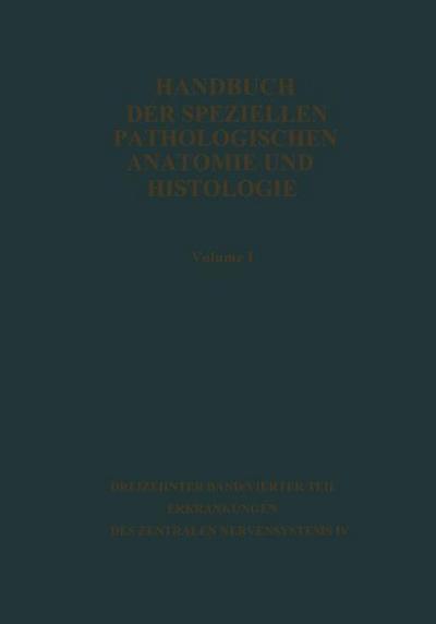 Handbuch der speziellen pathologischen Anatomie und Histologie