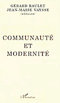 Communauté et modernité