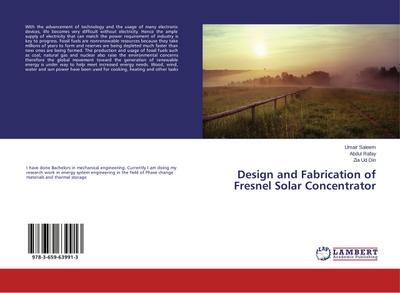 Design and Fabrication of Fresnel Solar Concentrator