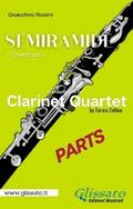 Bb Clarinet 1 part of "Semiramide" for Clarinet Quartet