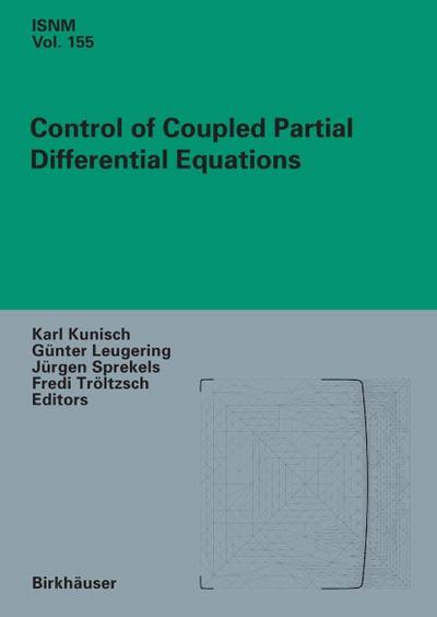 Control of Coupled Partial Differential Equations