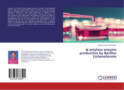 ¿-amylase enzyme production by Bacillus Lichenoformis
