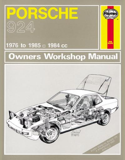 Porsche 924 & 924 Turbo (76 - 85) Haynes Repair Manual