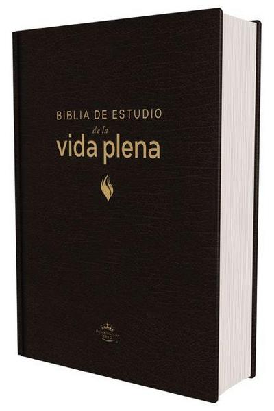 RVR60, Biblia de estudio de la vida plena, Edicion clasica, Tapa dura, Palabras de Jesus en rojo, Comfort Print