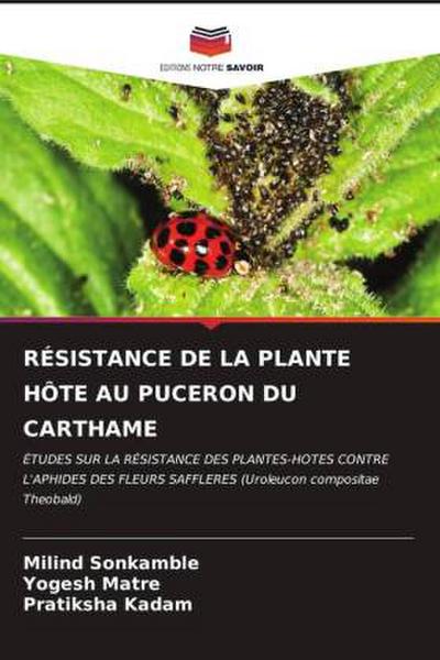 RÉSISTANCE DE LA PLANTE HÔTE AU PUCERON DU CARTHAME