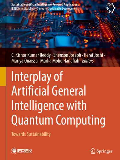 Interplay of Artificial General Intelligence with Quantum Computing