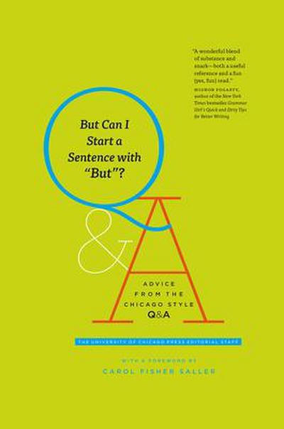 But Can I Start a Sentence with But?