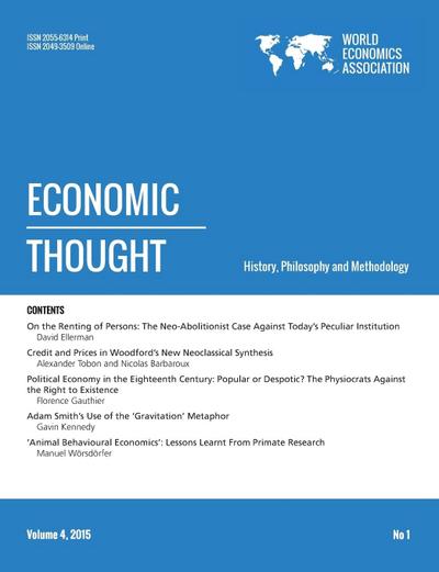Economic Thought, Vol 4, No 1, 2015