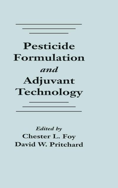 Pesticide Formulation and Adjuvant Technology
