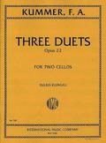 3 Duets op.22for 2 violoncelli