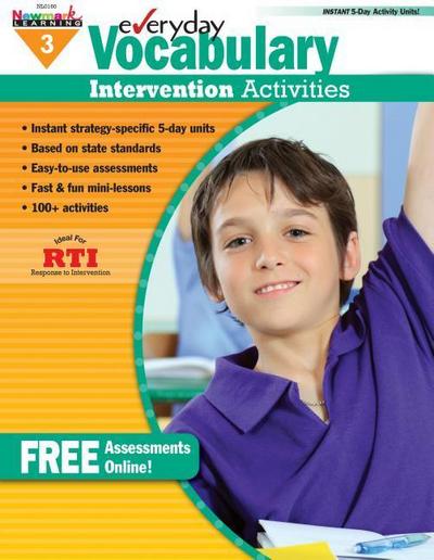 Everyday Vocabulary Intervention Activities for Grade 3 Teacher Resource