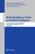 Multi-disciplinary Trends in Artificial Intelligen