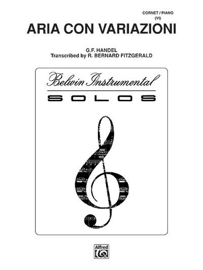 Aria con variazionifor cornet and piano