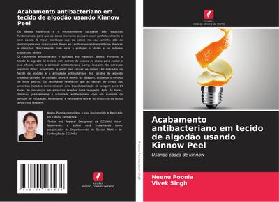 Acabamento antibacteriano em tecido de algodão usando Kinnow Peel