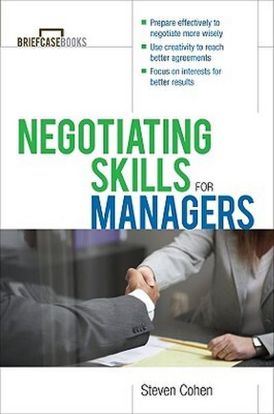 Negotiating Skills for Managers