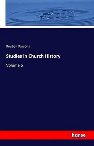 Studies in Church History