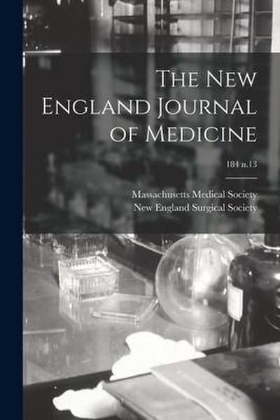 The New England Journal of Medicine; 184 n.13