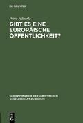 Gibt es eine europäische Öffentlichkeit?