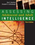 Assessing Adolescent and Adult Intelligence